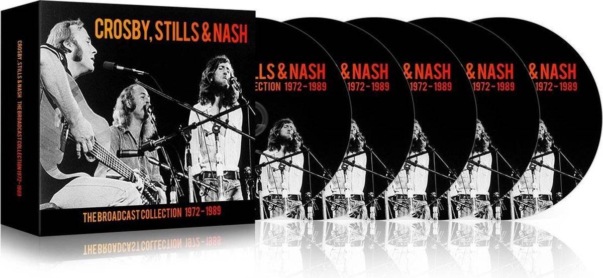 Crosby, Stills and Nash The Broadcast Collection 1972 1989 : Box